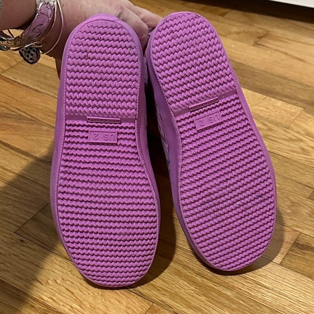 Hunter Kids Purple Star Pattern Rain Boots - Picture 6 of 8
